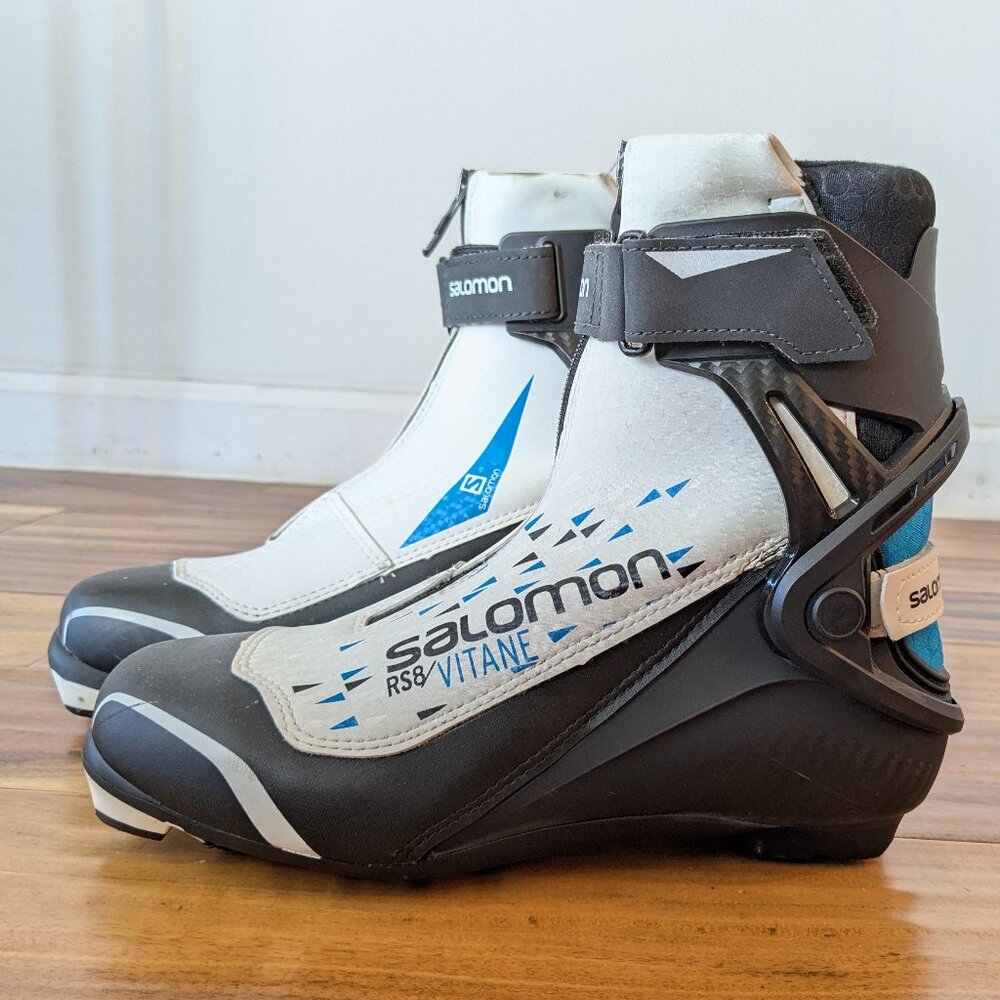 Salomon RS8 Vitane Nordic skate boots, size 6 (EU 37 1/3)